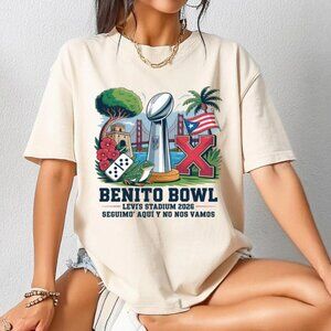 Benito Bowl 2026 Comfort Colors Graphic Football Fan T-Shirt